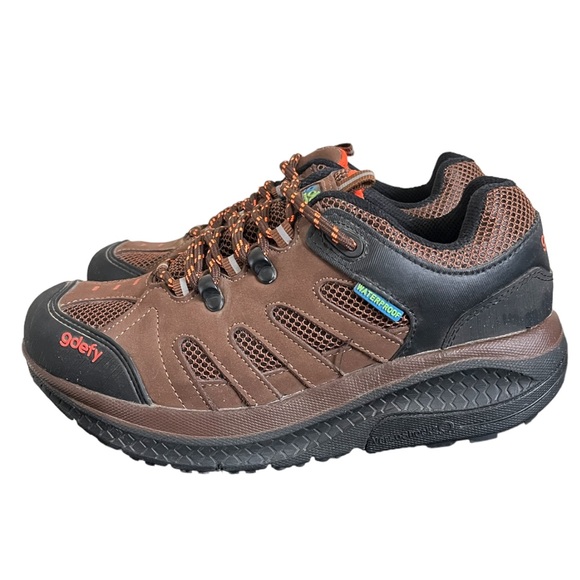 Gdefy Shoes Gdefy Gravity Defyer Stride Lane Hiking Athletic Brown